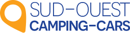 Logo Sud-Ouest Camping-Car Blanc